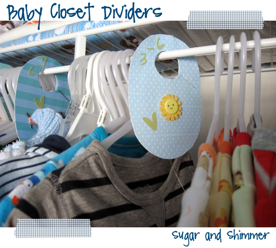 Best ideas about DIY Baby Closet Dividers
. Save or Pin Sugar and Shimmer DIY Baby Closet Dividers Now.