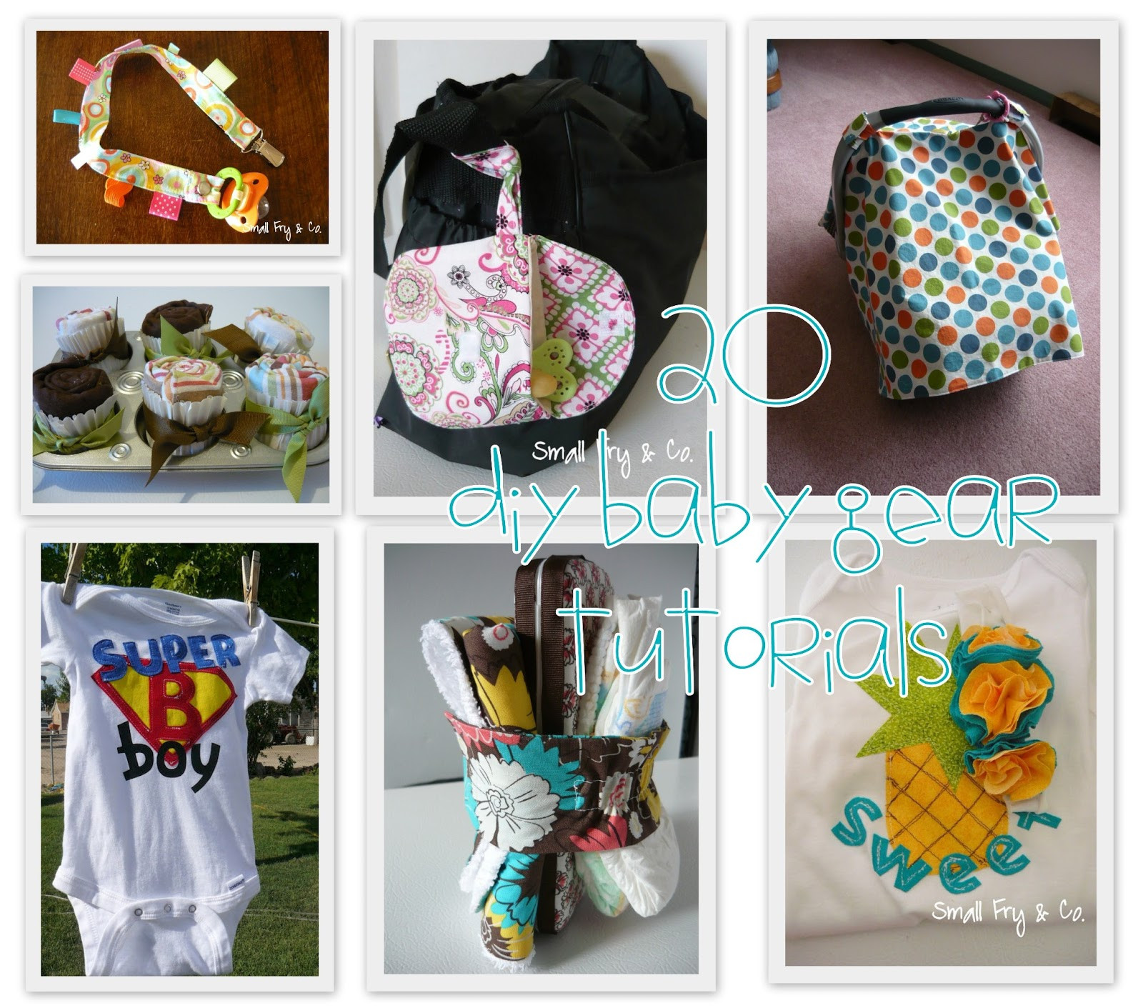 Best ideas about DIY Baby Crafts
. Save or Pin Small Fry & Co 20 Great DIY Baby Gifts Now.