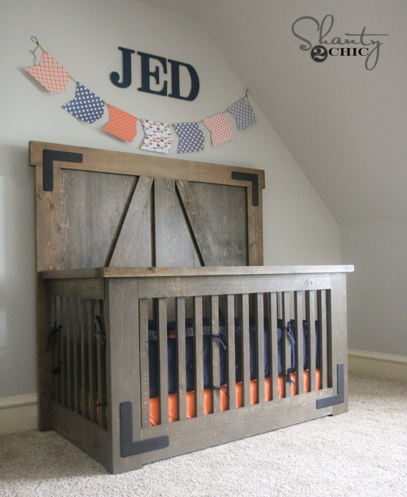 Best ideas about DIY Baby Crib Plans
. Save or Pin DIY Farmhouse Crib Free Tutorial and Plans Shanty 2 Chic Now.