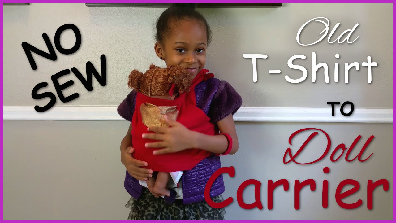 Best ideas about DIY Baby Doll Carrier
. Save or Pin DIY Baby Alive Doll Carrier No Sew How To Now.