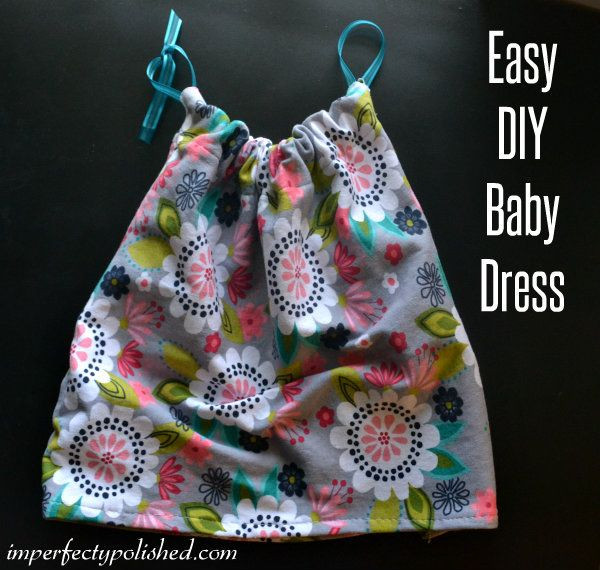 Best ideas about DIY Baby Dress
. Save or Pin Easy DIY Baby Dress Baby Hyde Now.