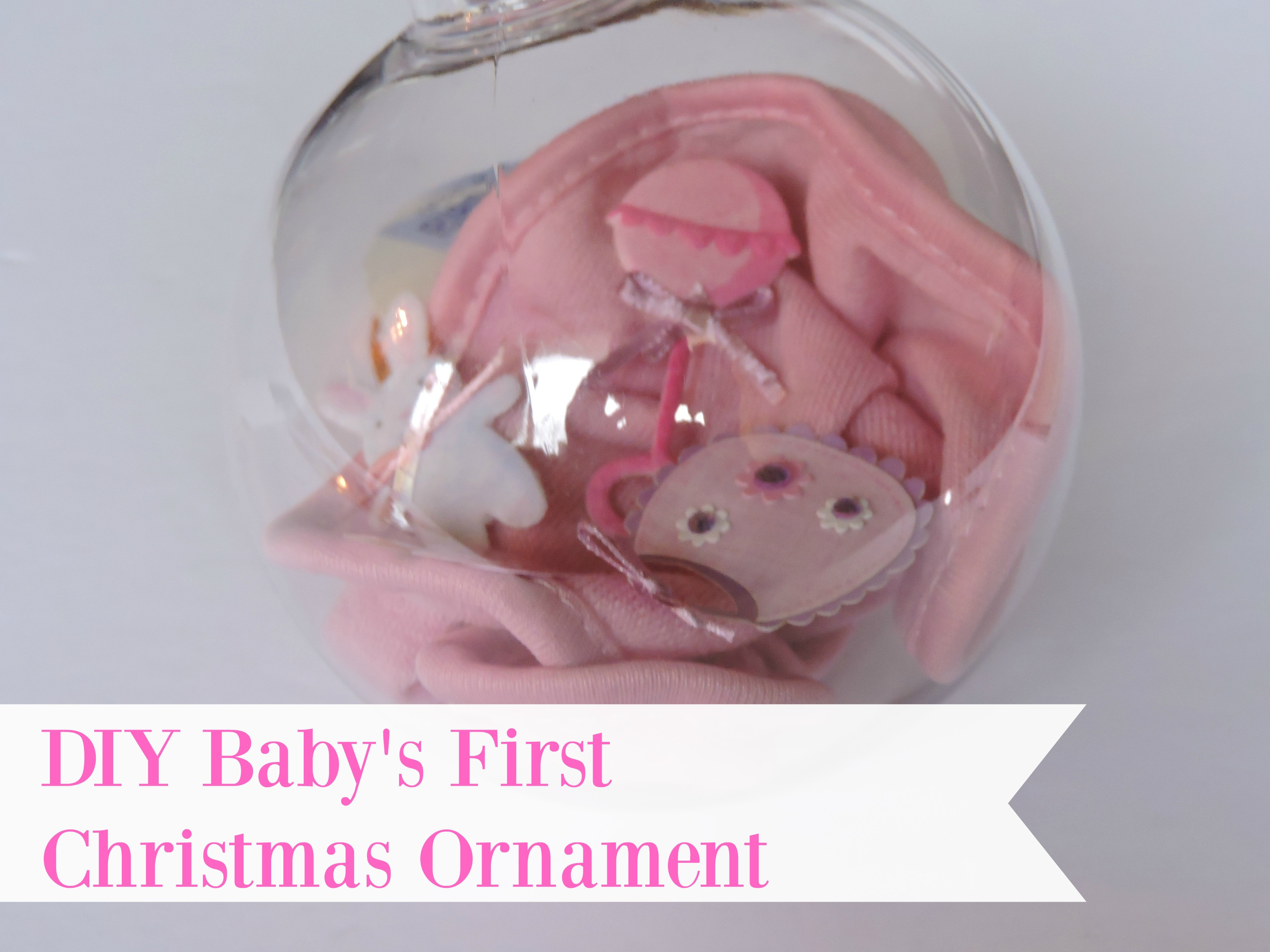 Best ideas about DIY Baby First Christmas Ornament
. Save or Pin DIY Baby s First Christmas Ornament Now.