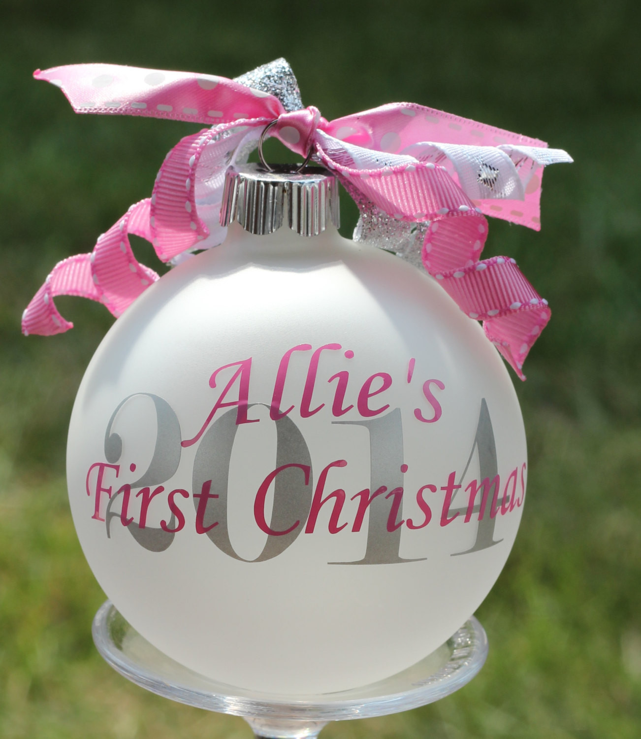 Best ideas about DIY Baby First Christmas Ornament
. Save or Pin Baby s First Christmas Ornament 2016 Personalized First Now.