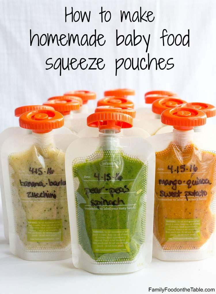 Best ideas about DIY Baby Food Pouch
. Save or Pin Homemade baby food pouches how to and 5 recipes Family Now.