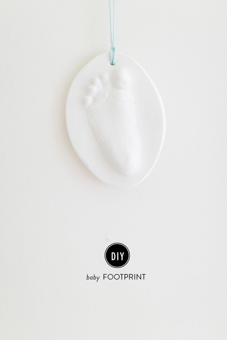 Best ideas about DIY Baby Footprints
. Save or Pin DIY Plaster Baby Footprint Art for kids Now.