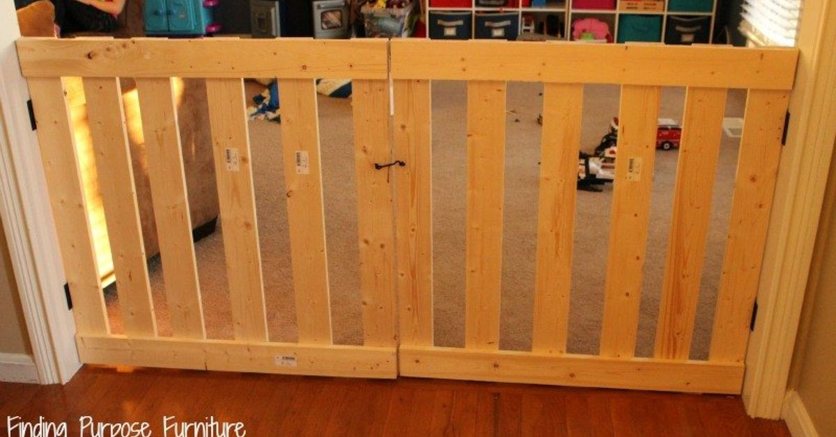 Best ideas about DIY Baby Gate For Large Opening
. Save or Pin How to Build a 10 Minute Baby Pet Gate Now.
