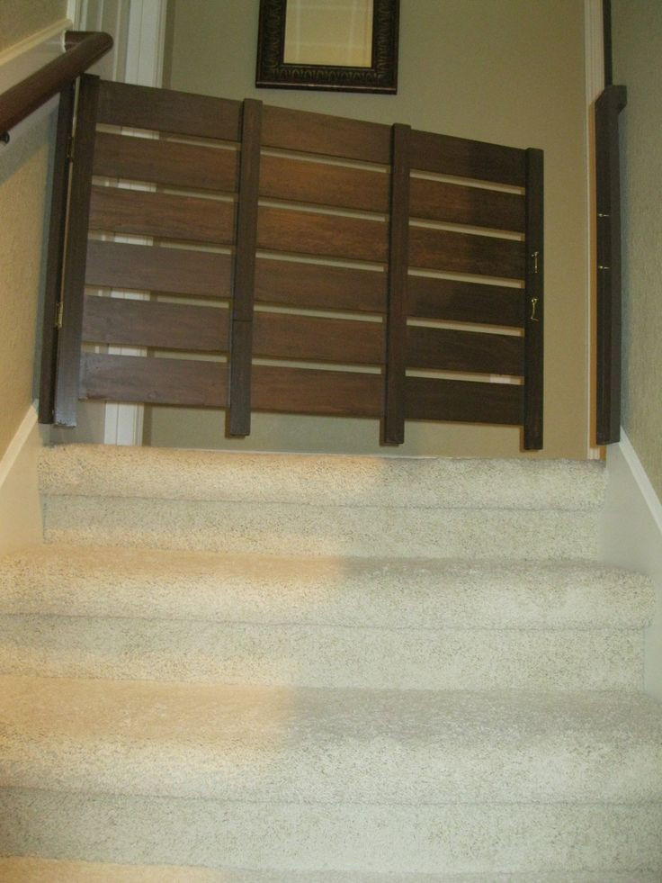 Best ideas about DIY Baby Gates For Stairs
. Save or Pin DIY Baby Gate for stairs DIY House Stuff Now.