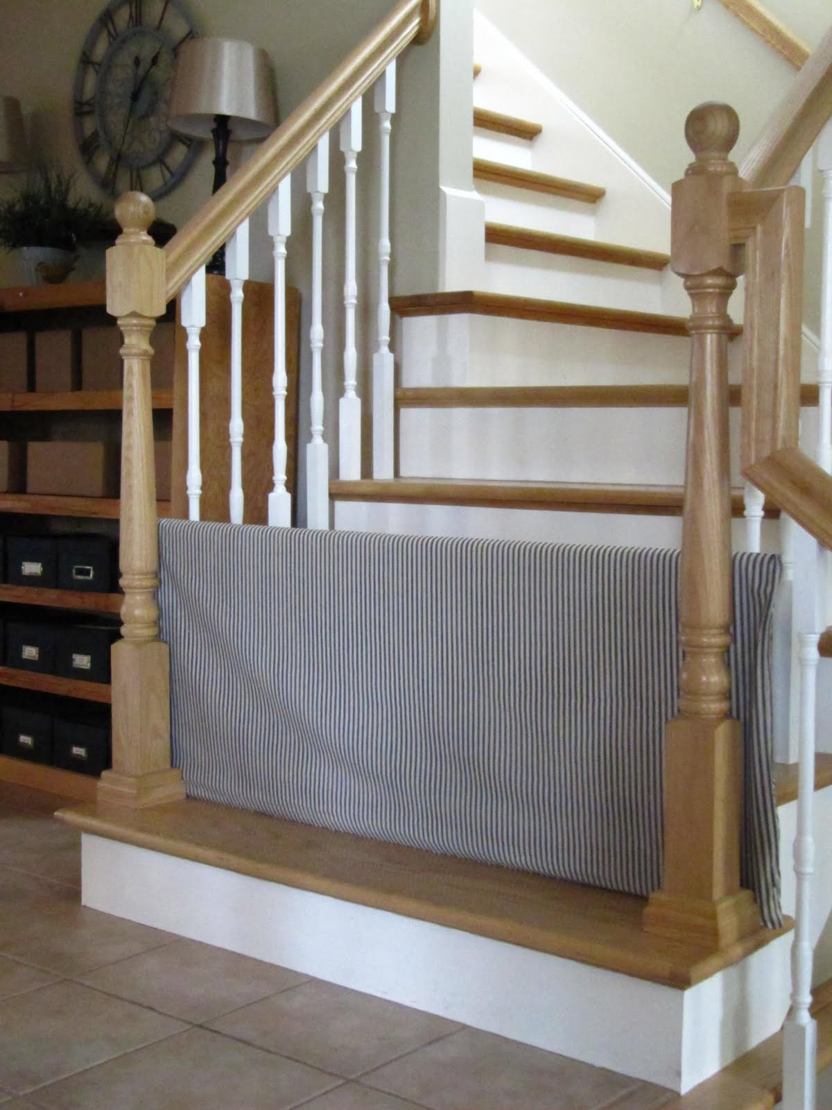 Best ideas about DIY Baby Gates For Stairs
. Save or Pin Tool Time Tuesday PVC Dog Gate and Stair Baskets Too Now.