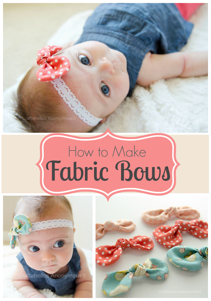 Best ideas about DIY Baby Hair Bow
. Save or Pin 40 Fun DIY Bow Crafts to Make at Home Now.