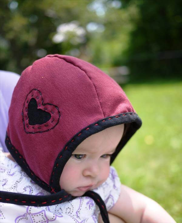 Best ideas about DIY Baby Hats
. Save or Pin Jersey & T Shirt Hat Projects for kids Now.