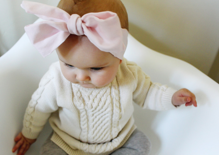 Best ideas about DIY Baby Head Wraps
. Save or Pin DIY Baby Oversized Bow Headwraps Now.