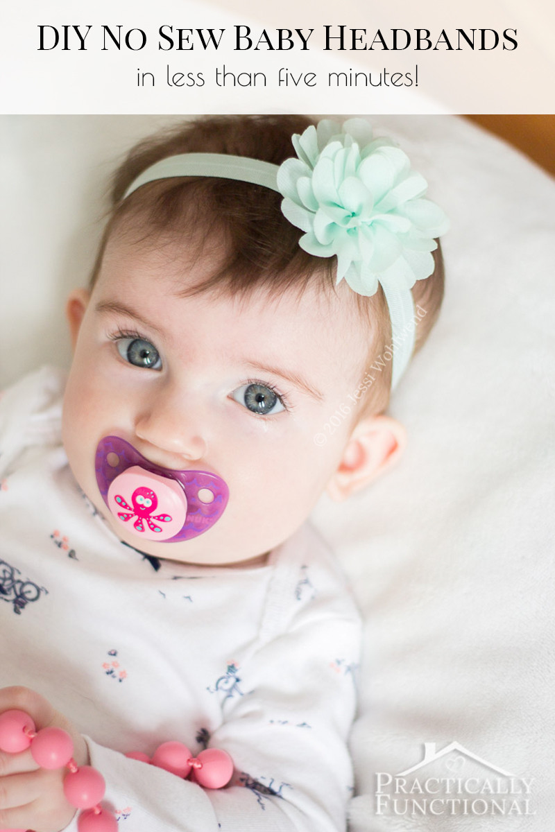 Best ideas about DIY Baby Headband
. Save or Pin DIY No Sew Baby Flower Headbands Now.