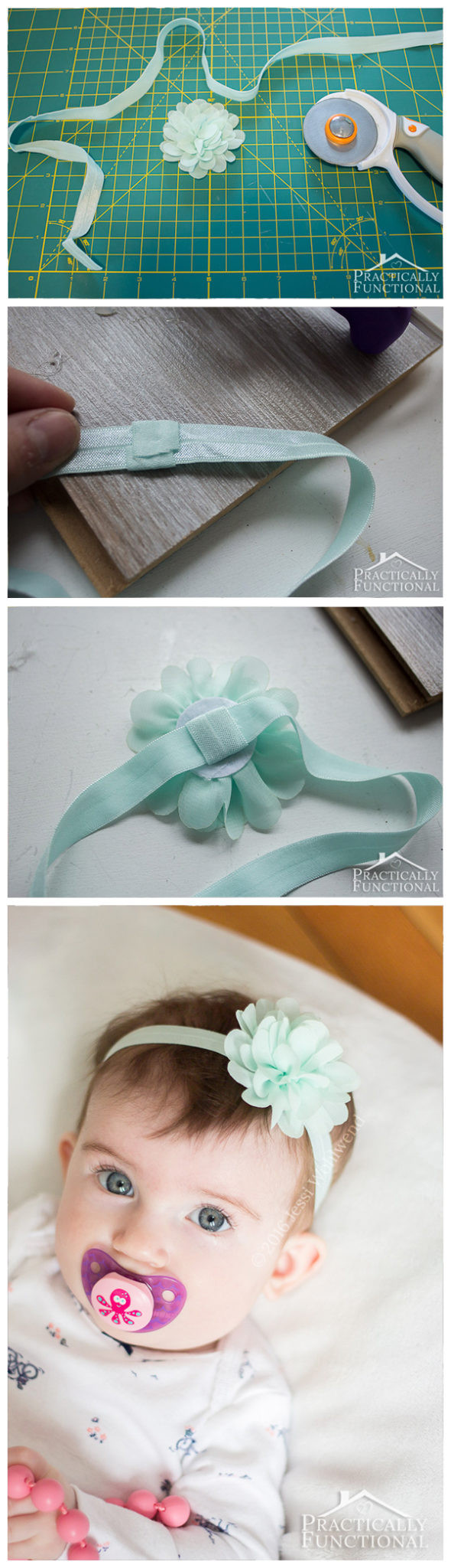 Best ideas about DIY Baby Headbands No Sew
. Save or Pin DIY No Sew Baby Flower Headbands Now.