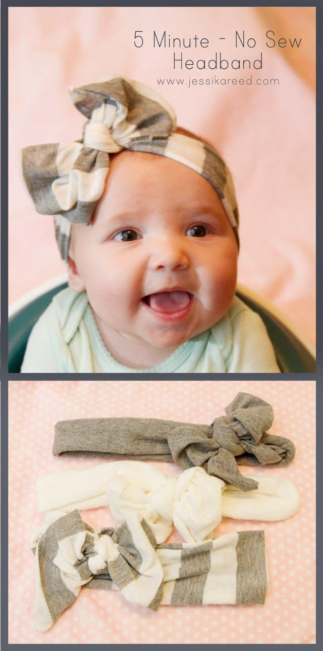 Best ideas about DIY Baby Headwrap
. Save or Pin 40 Homemade No Sew DIY Baby and Toddler Gifts DIY for Life Now.