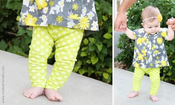 Best ideas about DIY Baby Leggings
. Save or Pin Super Simple Leggings only 2 fabric pieces Now.