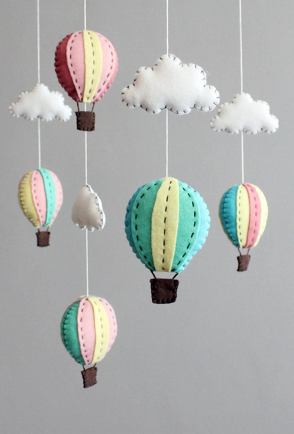 Best ideas about DIY Baby Mobile
. Save or Pin diy baby mobile kit make your own hot air balloon by Now.