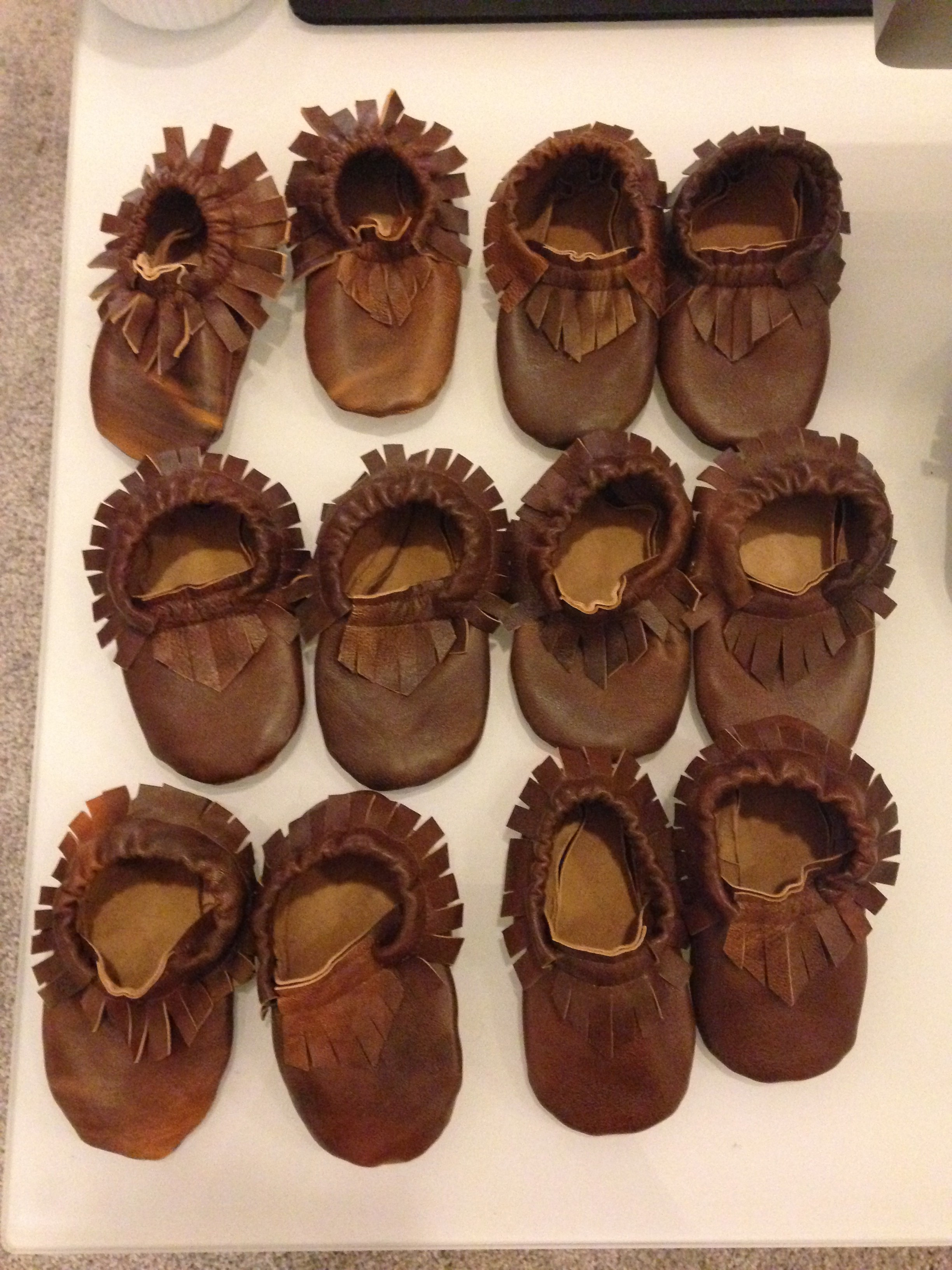 Best ideas about DIY Baby Moccs
. Save or Pin DIY Elastic Headbands with Bows – warfieldfamily Now.