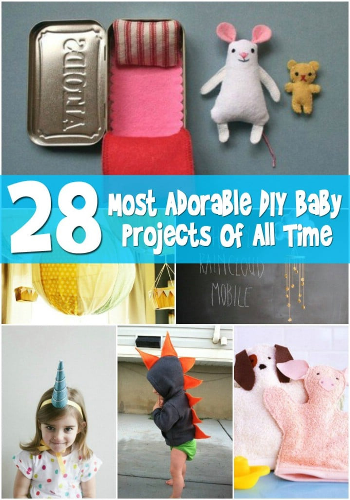 Best ideas about DIY Baby Pictures
. Save or Pin Top 28 Most Adorable DIY Baby Projects All Time DIY Now.