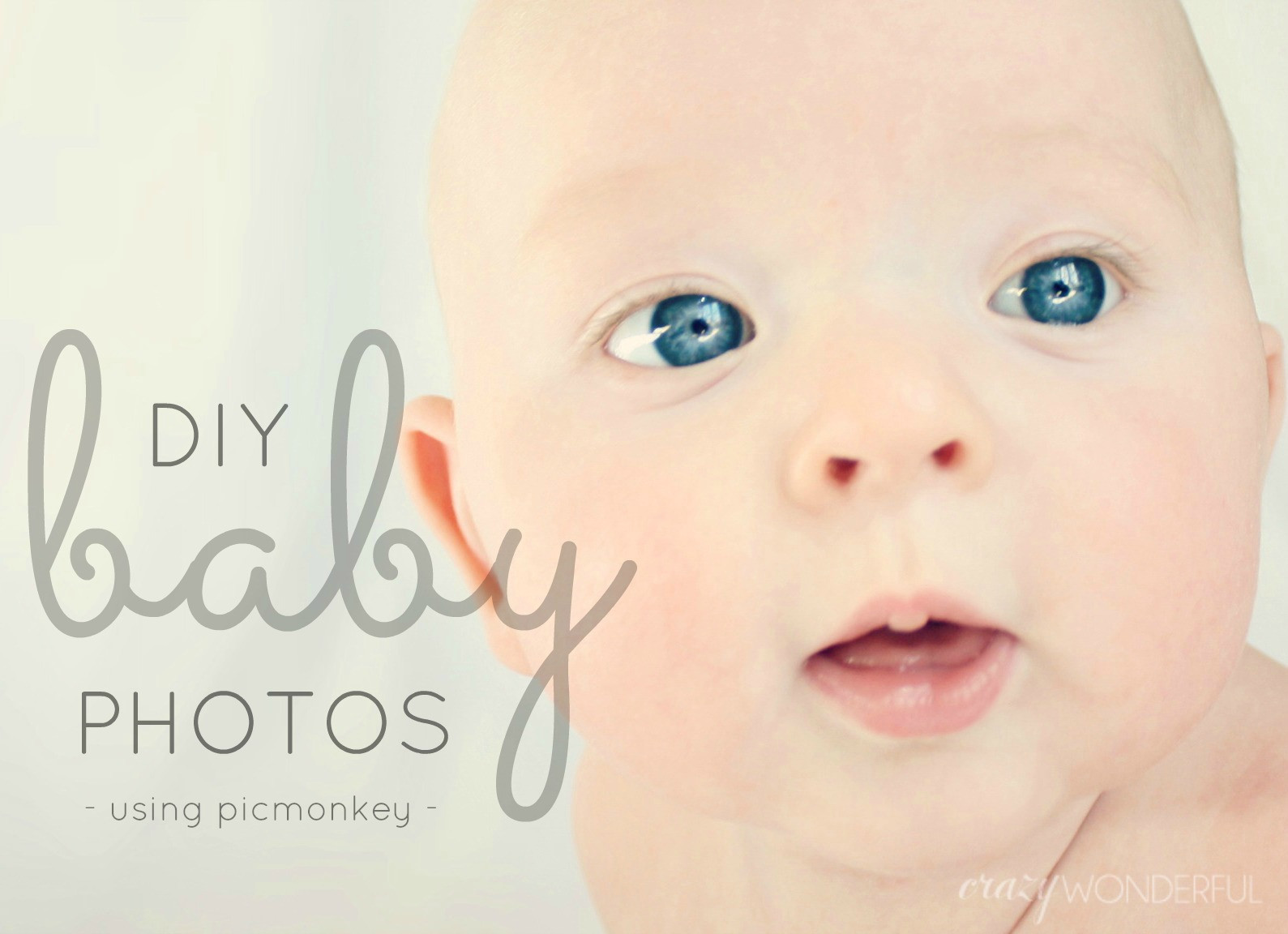 Best ideas about DIY Baby Pictures
. Save or Pin DIY baby photos and editing tutorial Crazy Wonderful Now.