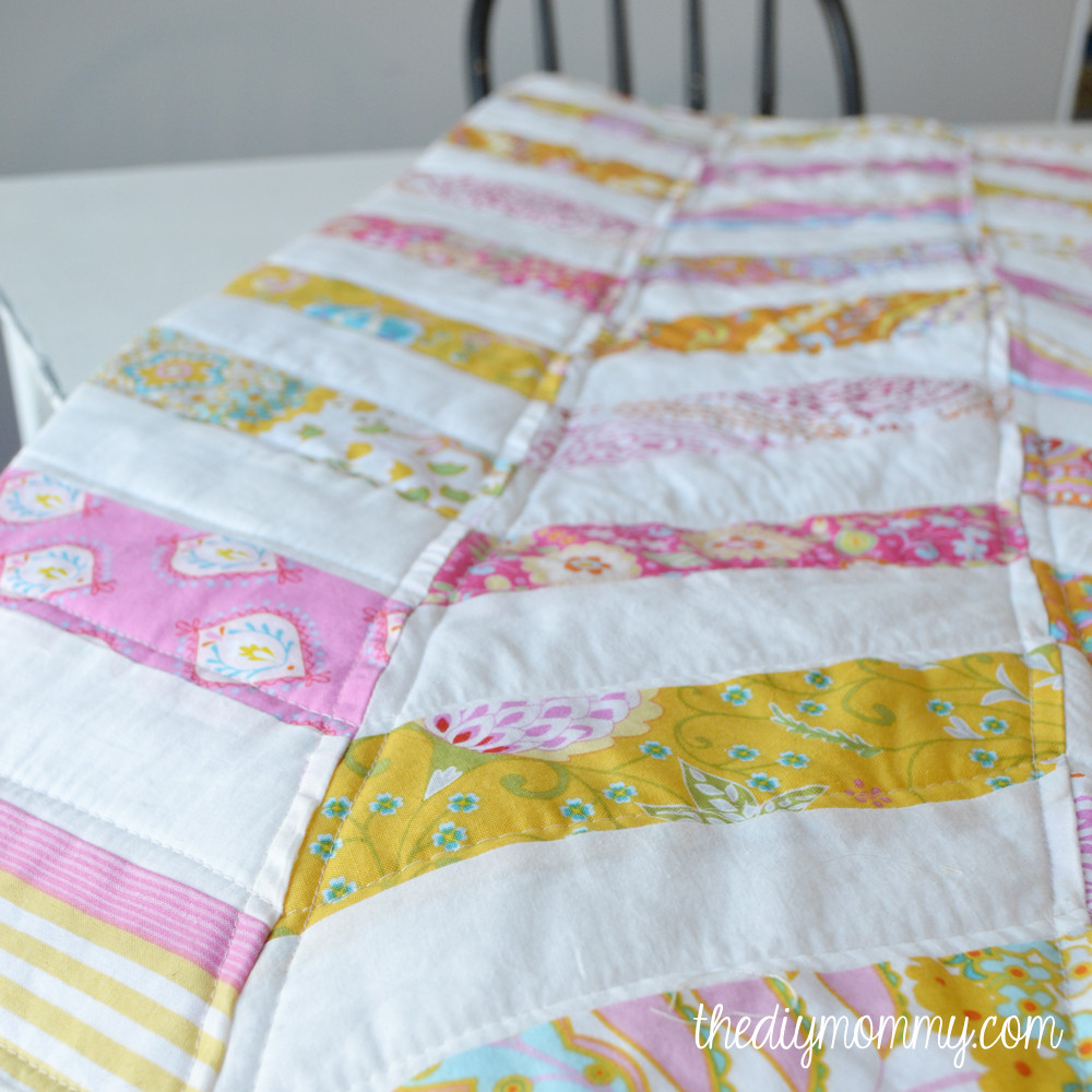 Best ideas about DIY Baby Quilt
. Save or Pin Sew an Easy Herringbone Baby Quilt Now.