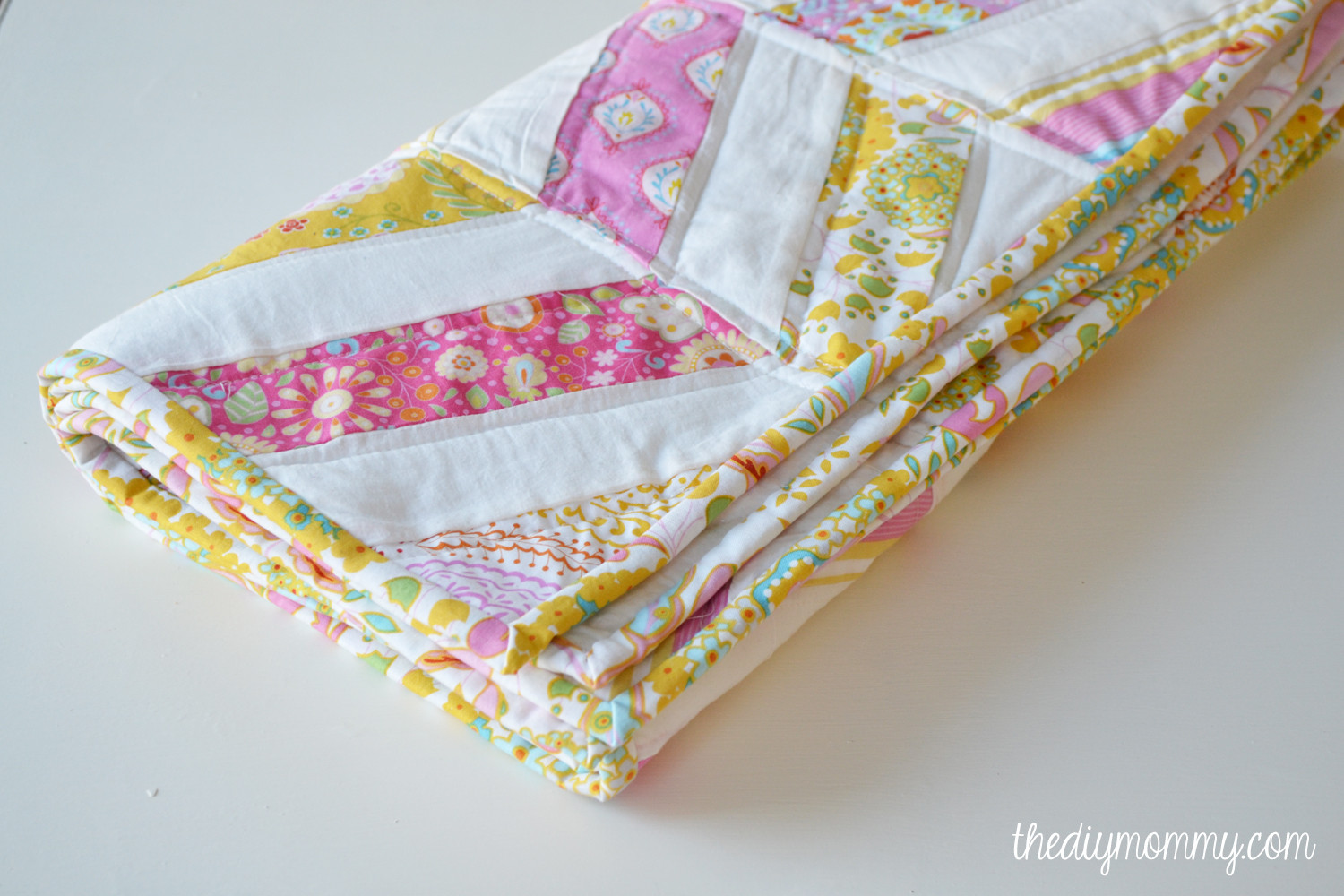 Best ideas about DIY Baby Quilt
. Save or Pin Sew an Easy Herringbone Baby Quilt Now.