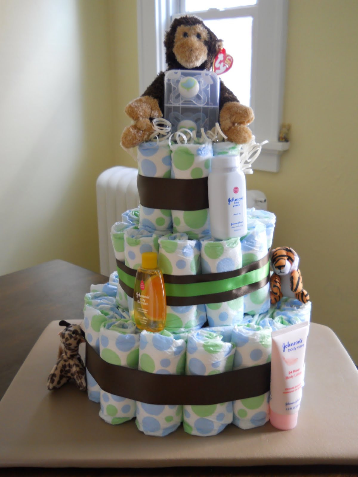Best ideas about DIY Baby Shower Cake
. Save or Pin Be ing Mrs Juju DIY Diaper Cake Now.