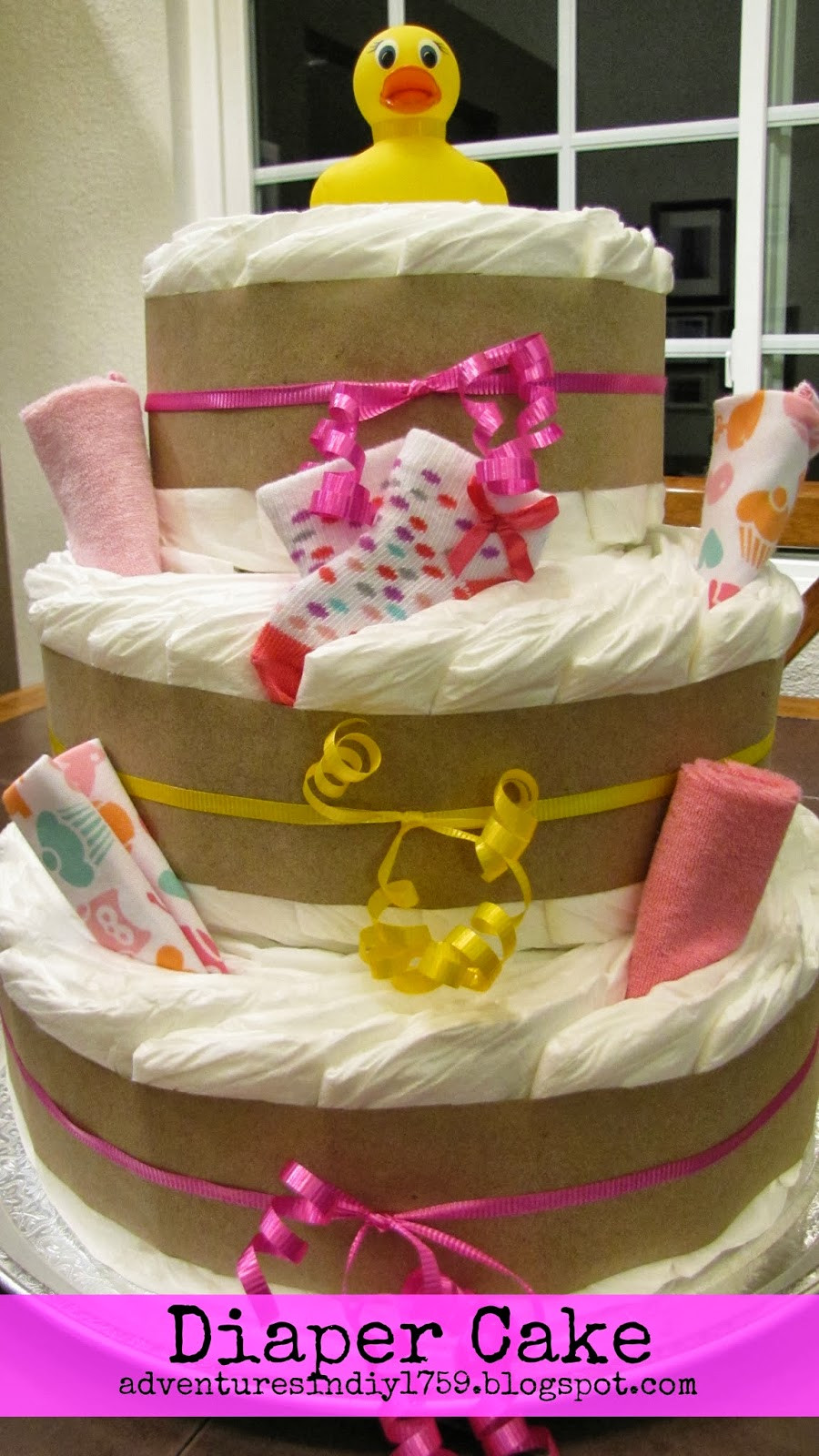 Best ideas about DIY Baby Shower Cakes
. Save or Pin Adventures in DIY Baby Shower Diaper Cake Now.