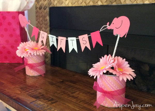 Best ideas about DIY Baby Shower Decorations For Girl
. Save or Pin Pink Elephant Baby Shower Aspen Jay Now.