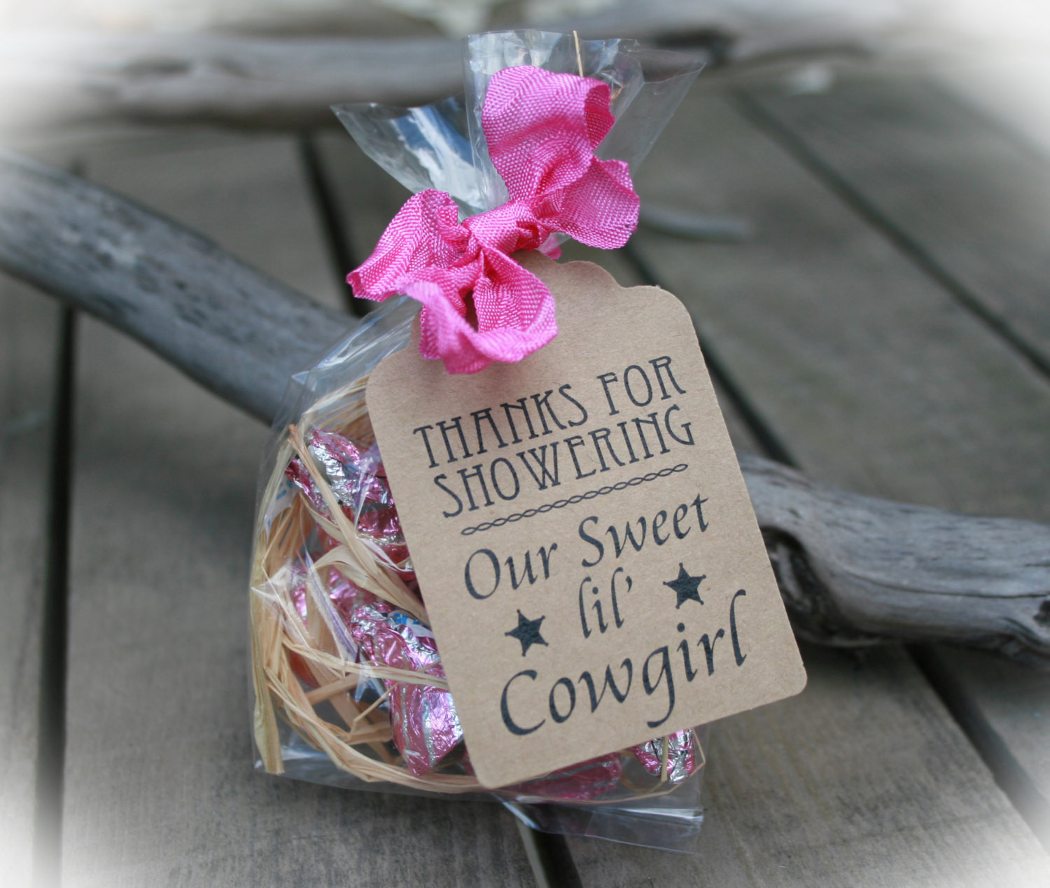 Best ideas about DIY Baby Shower Favors
. Save or Pin Cowgirl Baby Shower Favors 25 DIY Bags Favor Tags w Ribbon Now.