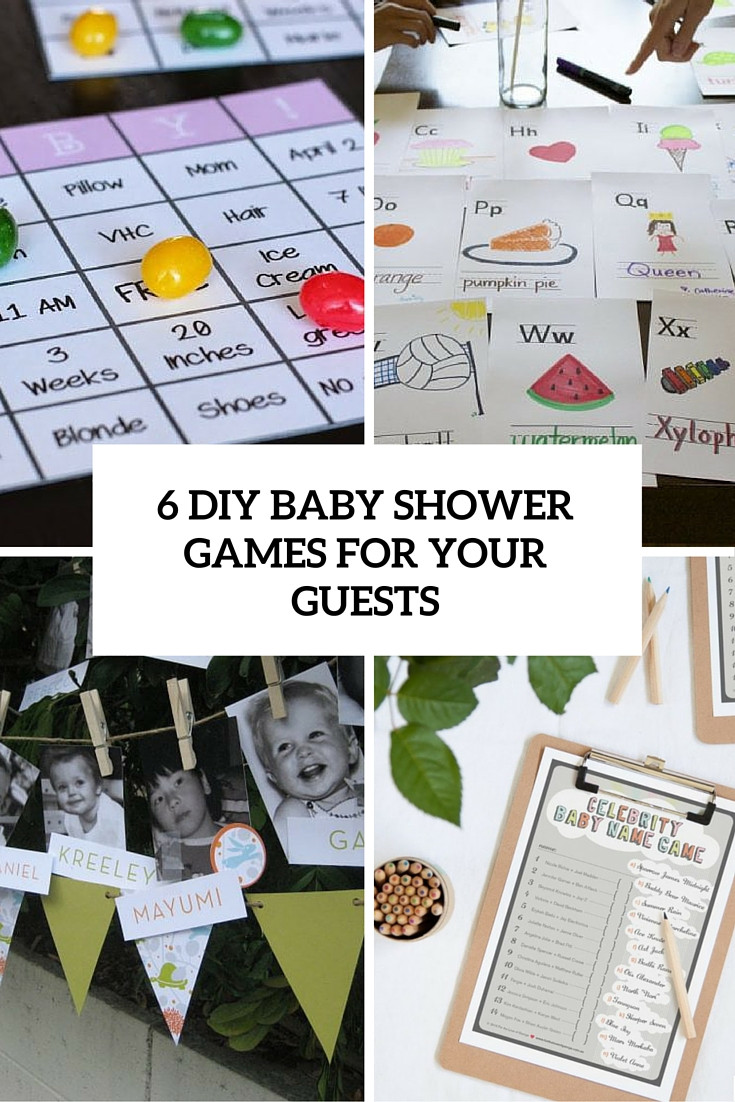 Best ideas about DIY Baby Shower Games
. Save or Pin 6 Simple DIY Baby Shower Games For Your Guests Shelterness Now.