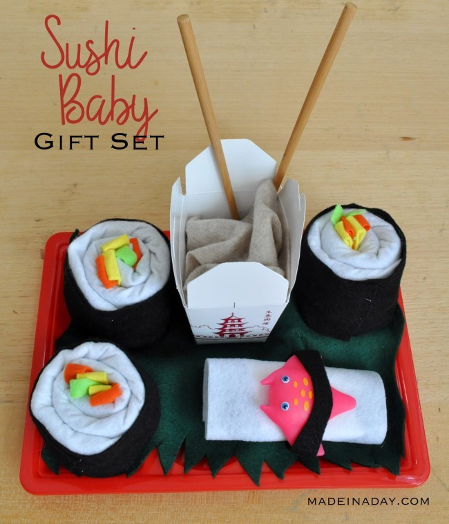 Best ideas about DIY Baby Shower Gifts
. Save or Pin Sushi Baby Shower Gift Now.