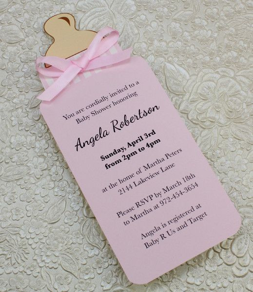 Best ideas about DIY Baby Shower Invitations For Girl
. Save or Pin 25 best ideas about Baby Shower Invitations on Pinterest Now.