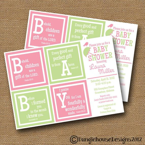 Best ideas about DIY Baby Shower Invitations For Girl
. Save or Pin Baby Girl Shower Invitation DIY PRINTABLE Baby Blocks Now.