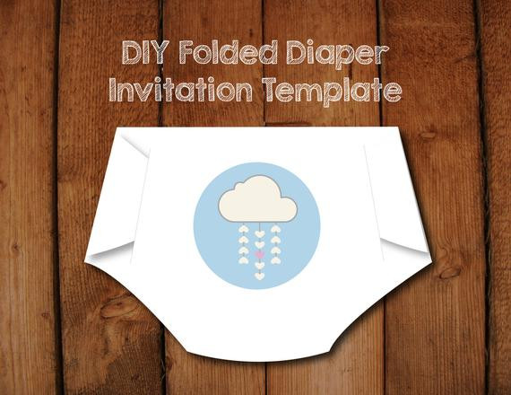 Best ideas about DIY Baby Shower Invitations Template
. Save or Pin Items similar to DIY Diaper Invitation Templates with Now.