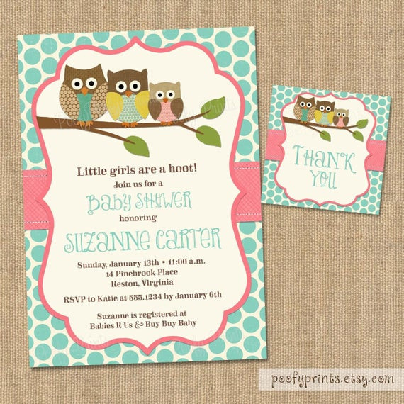 Best ideas about DIY Baby Shower Invitations Template
. Save or Pin Owl Baby Shower Invitations DIY Printable Baby by PoofyPrints Now.