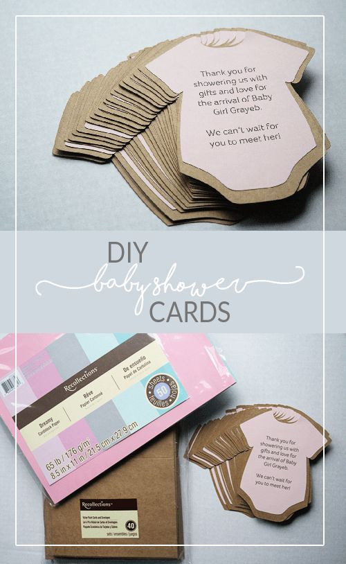 Best ideas about DIY Baby Shower Invitations
. Save or Pin DIY Baby Shower Invitations or Thank You Cards Now.