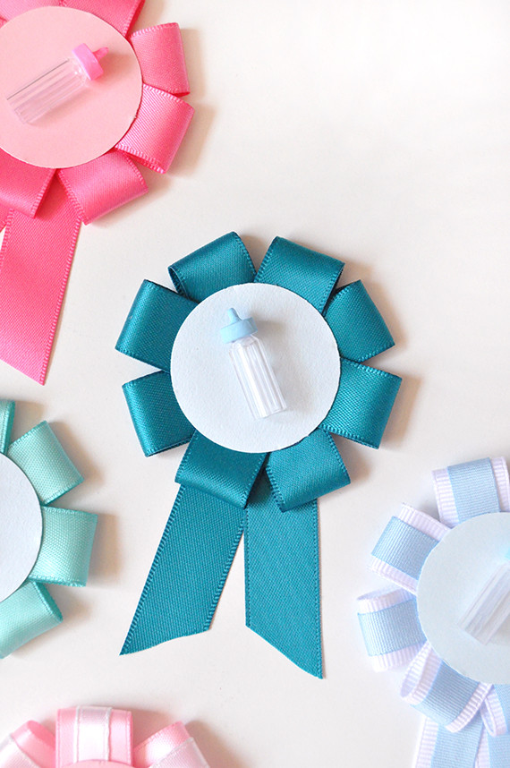 Best ideas about DIY Baby Shower Pins
. Save or Pin DIY Gender Reveal Baby Shower Pins Now.