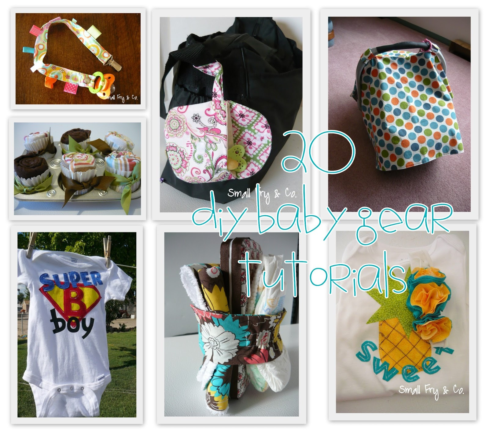 Best ideas about DIY Baby Stuff
. Save or Pin Small Fry & Co 20 Great DIY Baby Gifts Now.