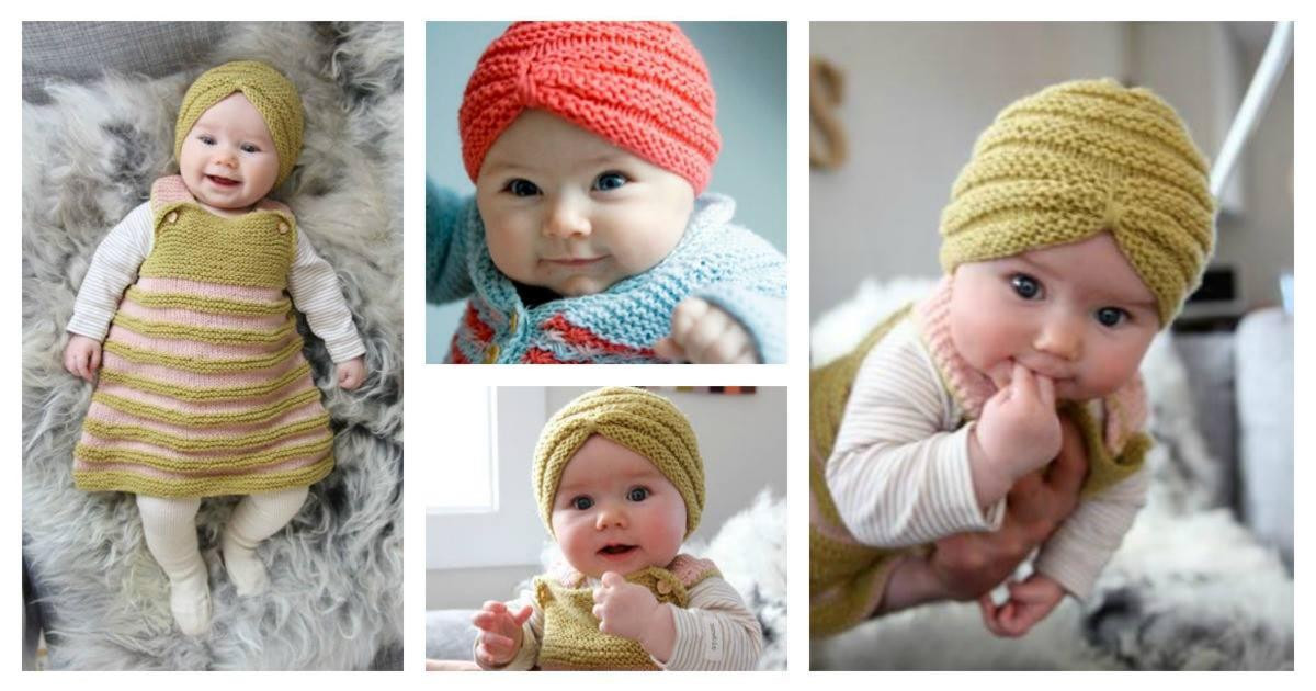 Best ideas about DIY Baby Turbans
. Save or Pin DIY Knit Baby Turban Hat Now.