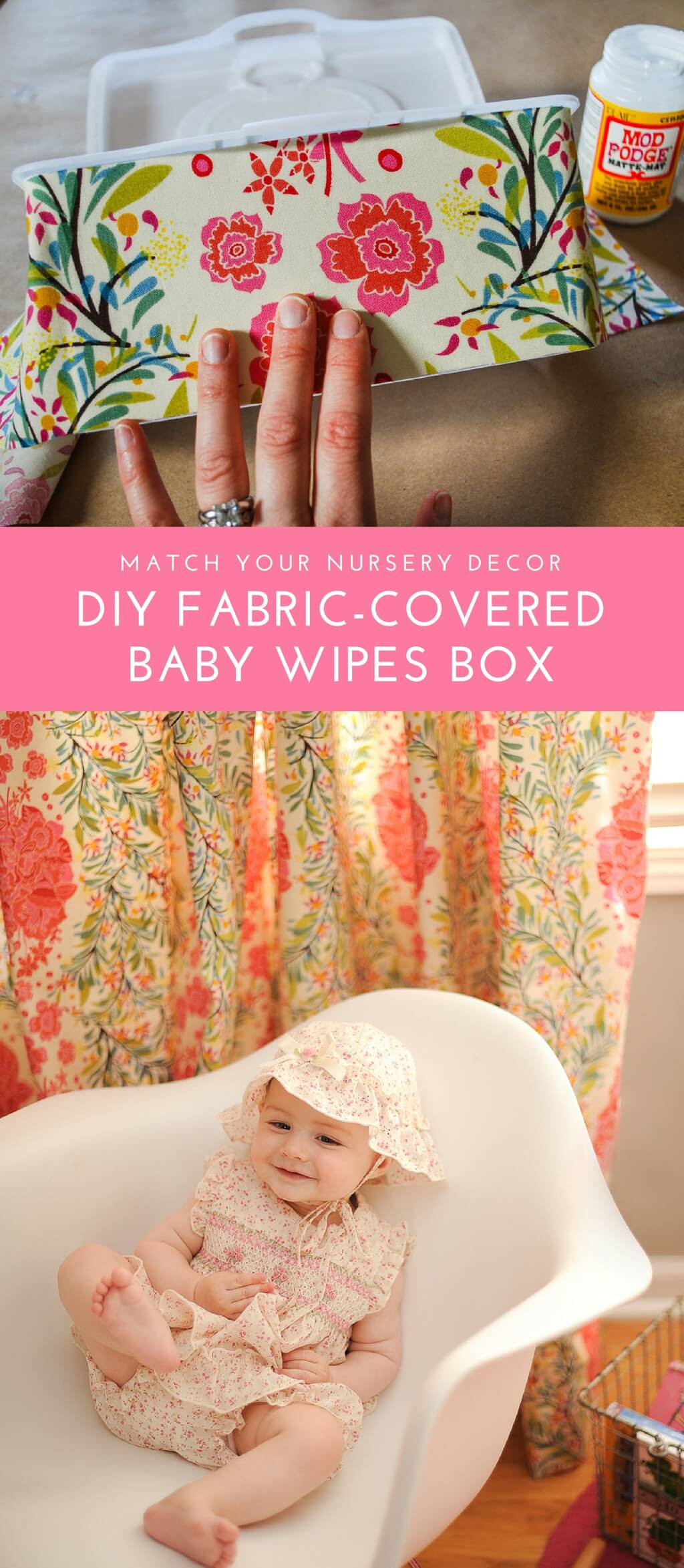 Best ideas about DIY Baby Wipes Container
. Save or Pin DIY Baby Wipes Container Craft to Match Nursery Decor Now.