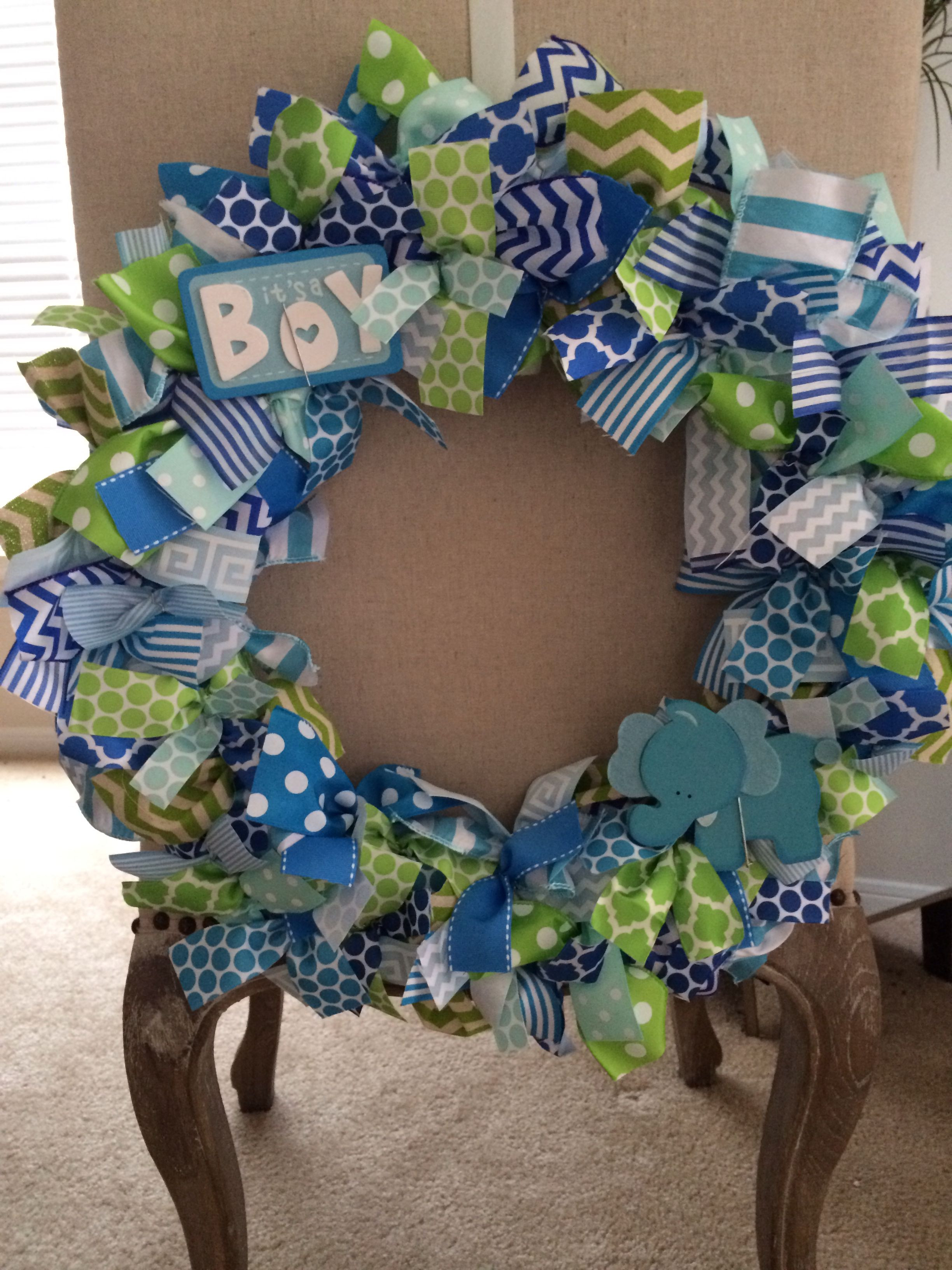 Best ideas about DIY Baby Wreath Hospital Door
. Save or Pin It s a Boy Grosgrain Ribbon wreath to hang on hospital Now.