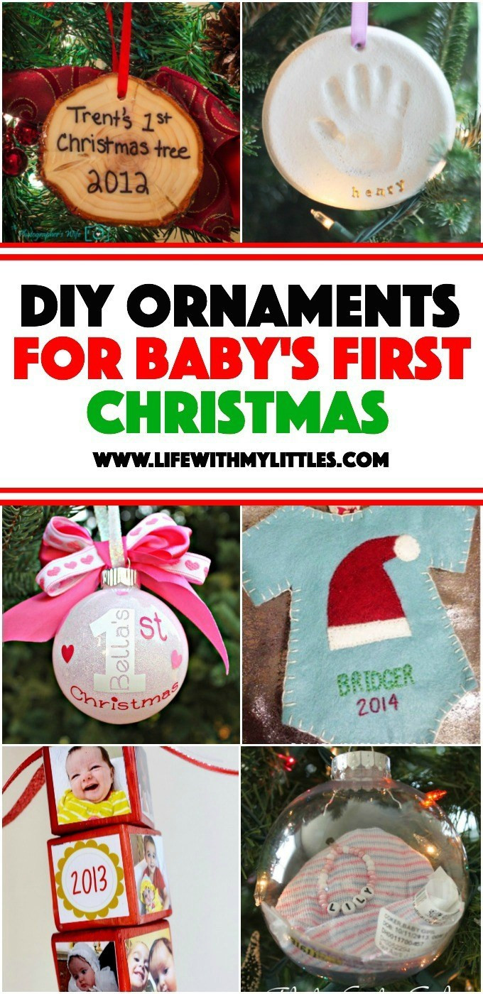 Best ideas about DIY Baby'S First Christmas Ornament
. Save or Pin Baby s First Christmas Ornaments You Can Make Yourself Now.