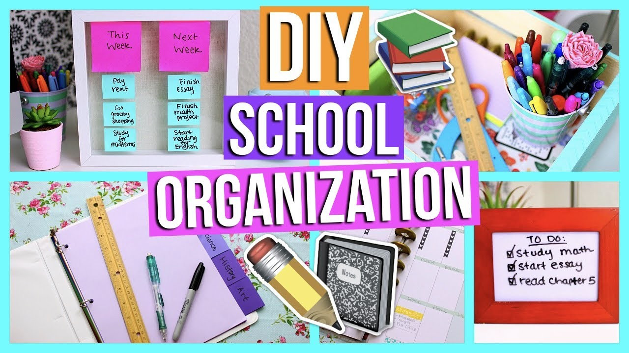 Best ideas about DIY Back To School Organization
. Save or Pin DIY Back to School Organization How to Stay Organized for Now.