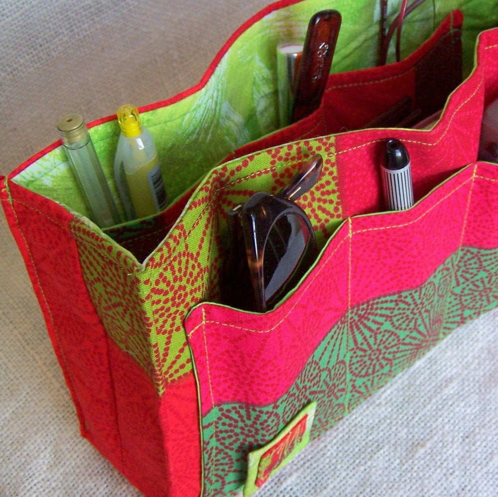 Best ideas about DIY Backpack Organizer
. Save or Pin SALE DIY Purse Organizer Kit Red Hot and Cool Green Now.