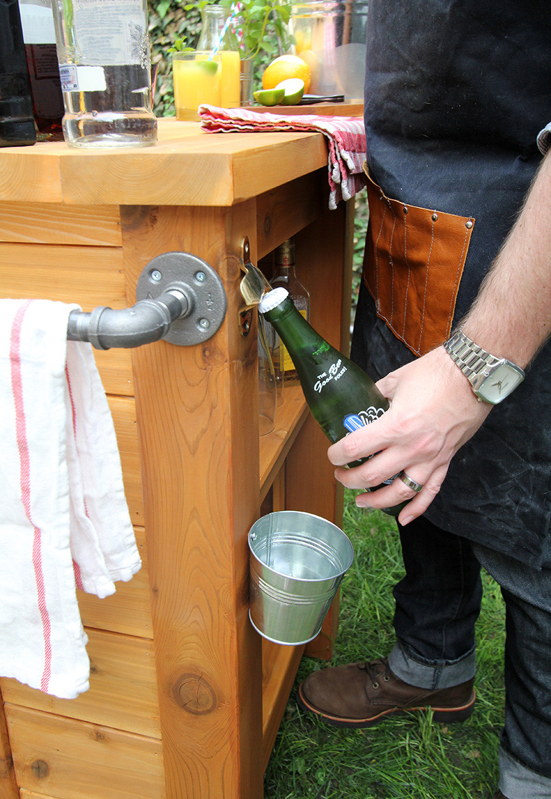 Best ideas about DIY Backyard Bars
. Save or Pin DIY Outdoor Bar Merry Mag Storefront Life Now.