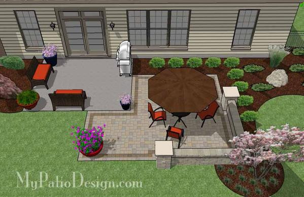 Best ideas about DIY Backyard Design
. Save or Pin DIY Patio Addition Design with Seat Wall Now.