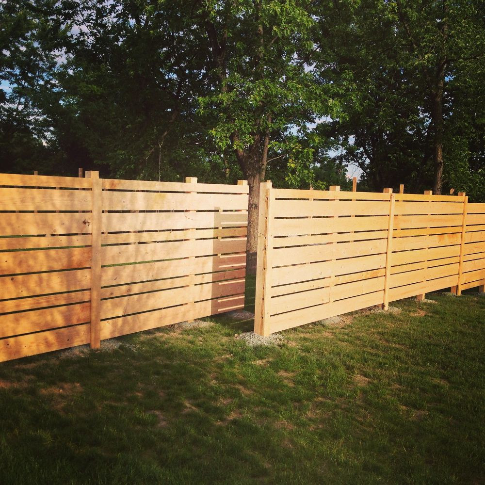 Best ideas about DIY Backyard Fence . Save or Pin DIY Wooden Backyard Fence Now.