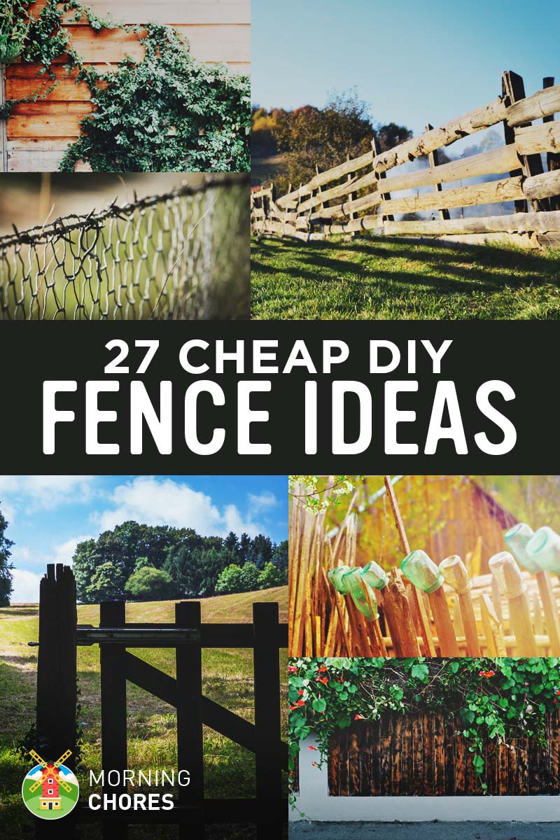 Best ideas about DIY Backyard Fence . Save or Pin 27 Cheap DIY Fence Ideas for Your Garden Privacy or Now.
