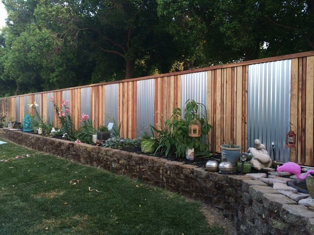 Best ideas about DIY Backyard Fence . Save or Pin Fancy DIY Backyard Fence Ideas Now.