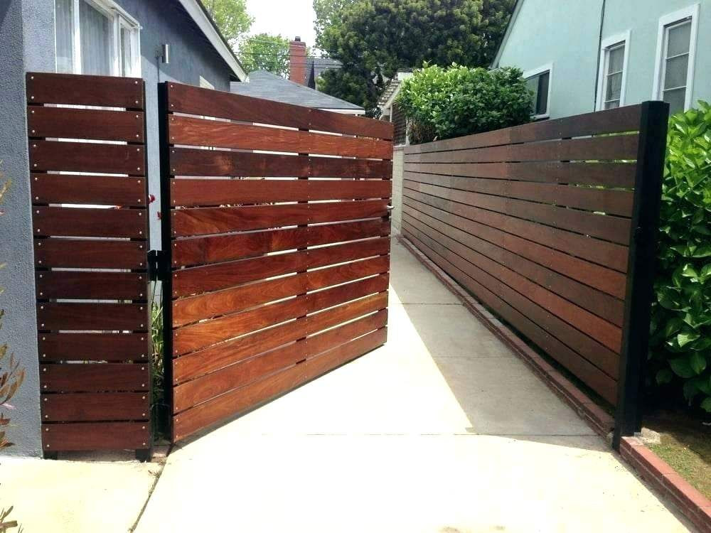 Best ideas about DIY Backyard Fence . Save or Pin modern wood gate modern fence gate backyard gate ideas Now.
